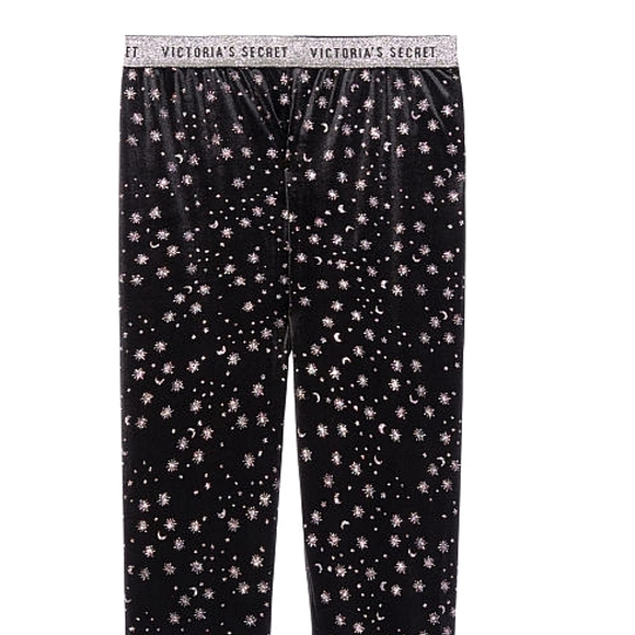 🍒NWT🍒 VS STARRY NIGHT VELVET LEGGINGS - Picture 5 of 6